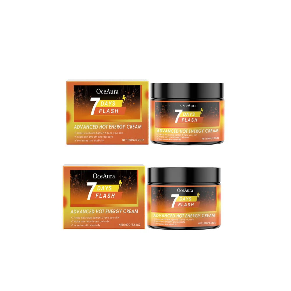 OceAura™ Hot Body Slimming Cream — Heat Trap Method™ Burn Stubborn Belly Fat, Tighten Skin & Maximize  Every Workout | 100g | For Men & Women